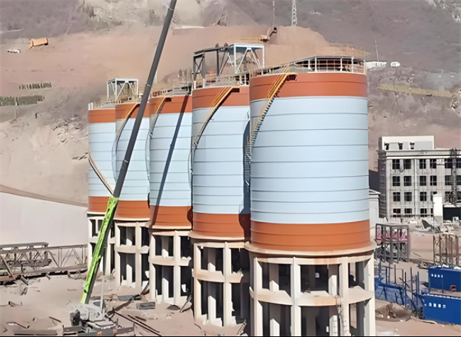 容县高架钢板仓